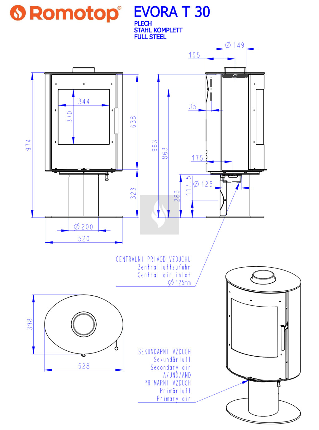 Romotop EVORA T